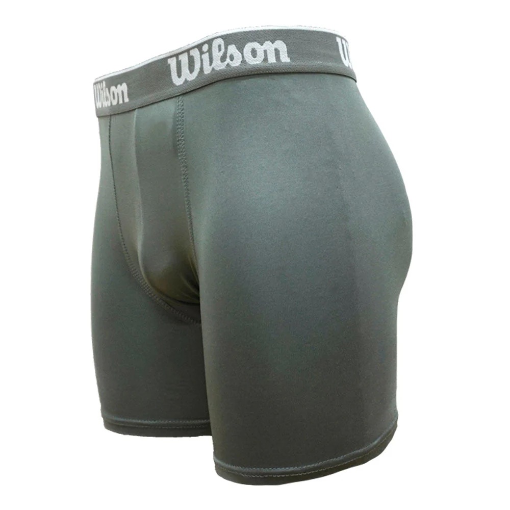 BOXER INDIVIDUAL WILSON MICROFIBRA GRIS