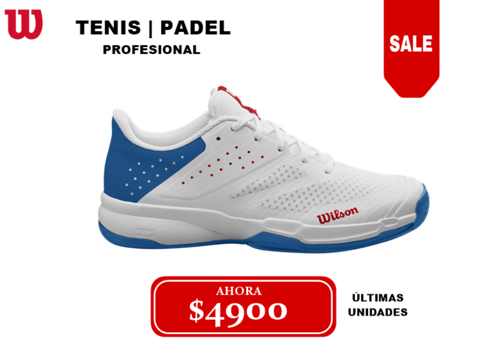 CALZADO KAOS STROKE WILSON TENIS/PADEL PROFESIONAL 