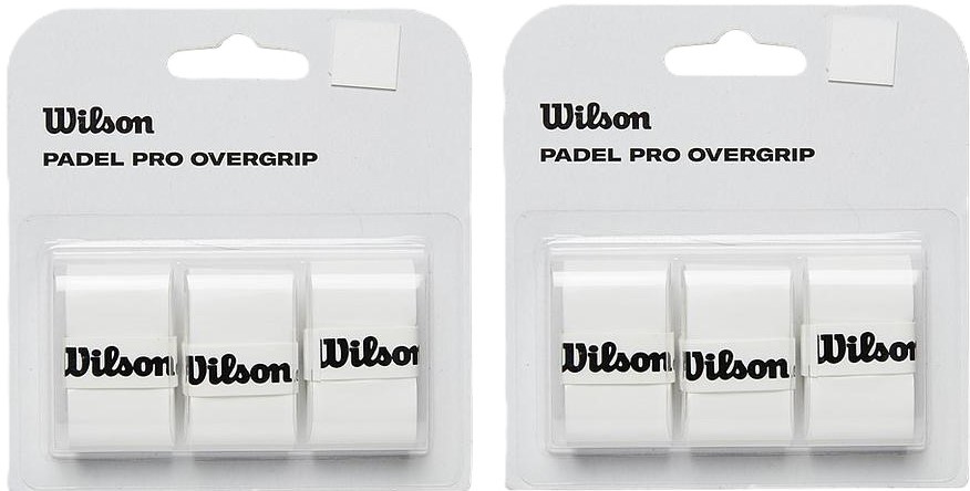 PACK X2 PRO OVERGRIP PADEL BLANCO