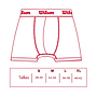 BOXER INDIVIDUAL WILSON MICROFIBRA V.COLORES